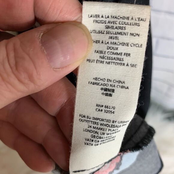 Free People Sunshadows Floral Split Sleeve Dress - Picture 6 of 8